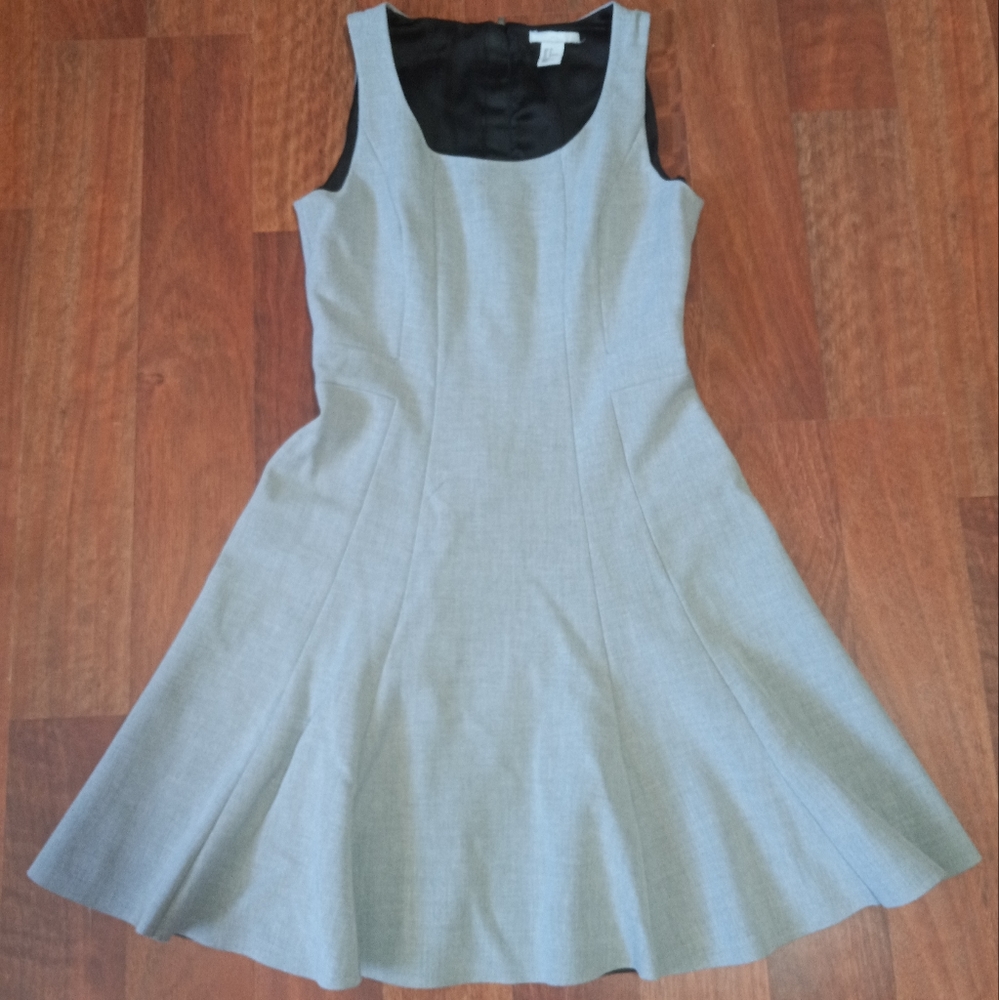 H&M Gray Dress w/ Black Lining